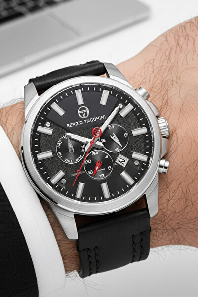 Sergio Tacchini Premium Lüx Deri Kordon Erkek Kol Saati Stsd003