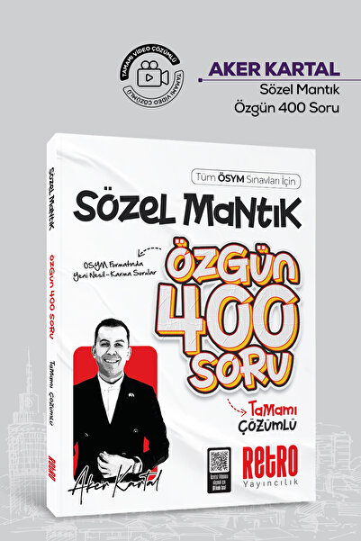 RETRO YAYINCILIK 2026 Ags Tyt Kpss Ales Dgs Tüm Ösym Sınavları Için Sözel Man...
