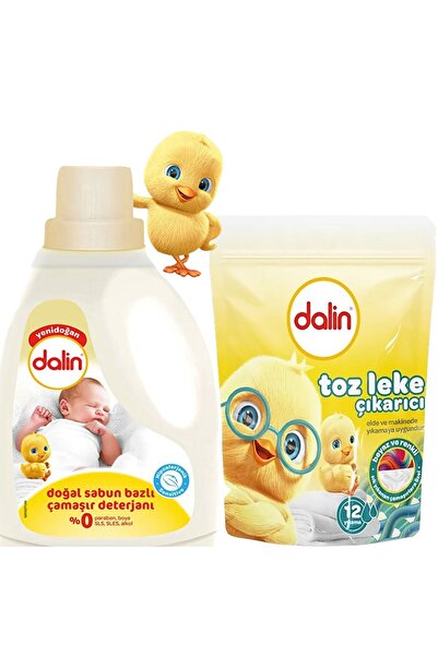 Dalin 2'li Set - Doğal Sabun Bazlı Sıvı Çamaşır Deterjanı 1500 ml -x 2 Adet T...
