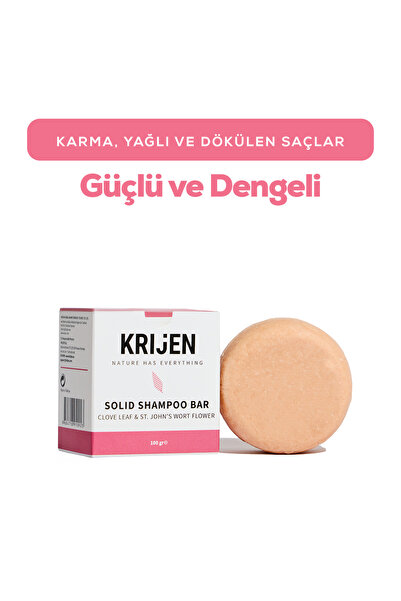 Krijen 100 Gr Clove and St. John's Wort Additive Shampoo