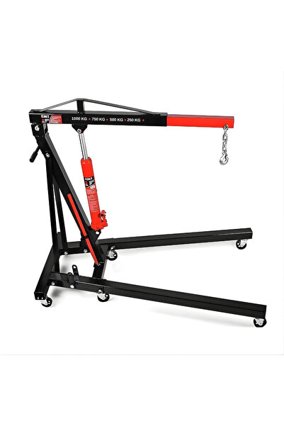 DHT D12030001 1 Ton Katlanır Hidrolik Vinç - Motor Kaldırma Caraskalı