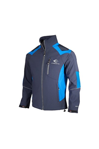 Cresta Outdoor Reflektör Baskılı Erkek Softshell Ceket