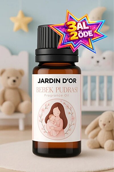 JARDIN D'OR Bebek Pudrası Esansiyel Uçucu Koku Yağı Buhurdanlık Yağı Difüzör ...