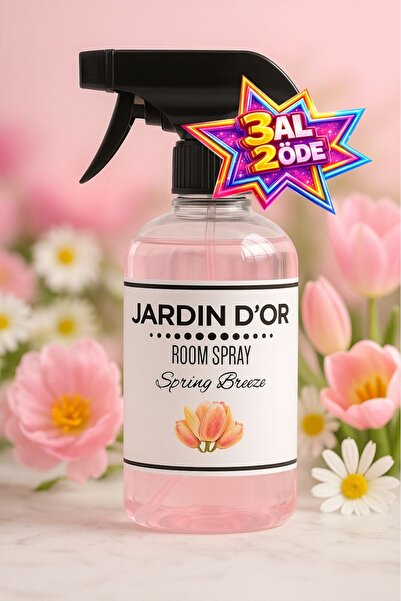 JARDIN D'OR Sprıng Breeze Room Spray Bahar Esintisi Oda Spreyi 500 ml Oda Kok...