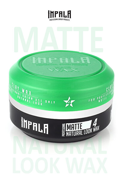 IMPALA Mat Saç Şekillendirici Wax Normal Tutuş No:4 150 ml