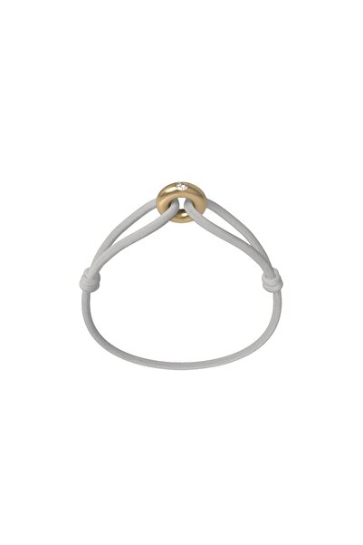 Wecord London Golden Soho Diamond Cord Bracelet