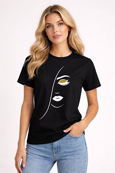 BEHLIVE Γυναικείο κλασικό μπλουζάκι 100% βαμβάκι