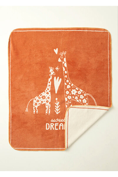 Bella Maison بطانية أطفال قطنية من جرافيفي (100x120 سم)