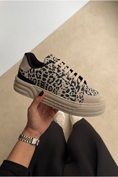 Mupa Shoes Pantofi sport de damă - BEI-NEGRU