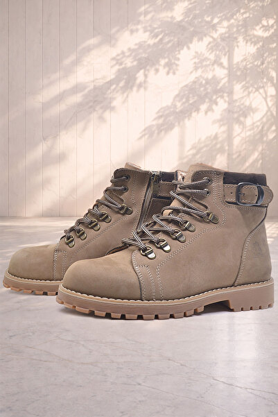 Raker Cizme pentru copii Rakerplus Griffon din piele naturală de nurcă cu fer...