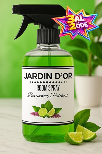JARDIN D'OR BERGAMOT PATCHOULI ROOM SPRAY 500 ML 8681529300554