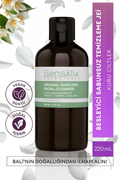 Sensatia Botanicals Besleyici Sabunsuz Doğal Yüz Temizleyici - Sakinleştirici...