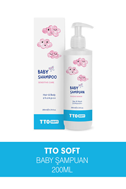 TTO Soft Bebek Şampuanı 200ml