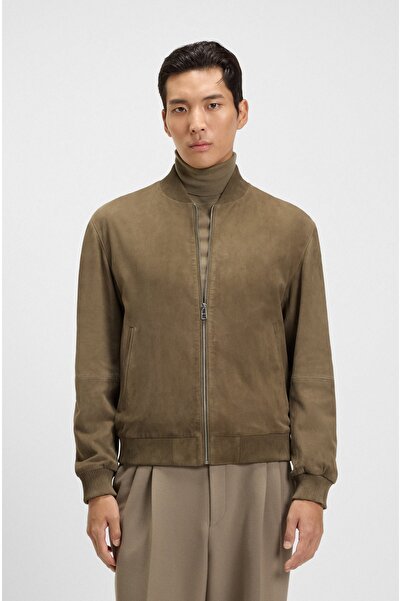 BOSS Süet regular-fit ceket