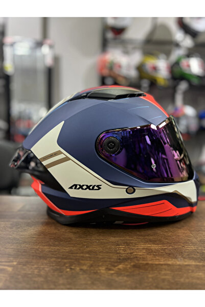 AXXIS Panther Prestige Mat Kask (+1 İridyum Vizör)