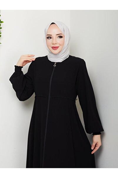 MODA فستان مطرز بوسط مولانا للحج والعمرة