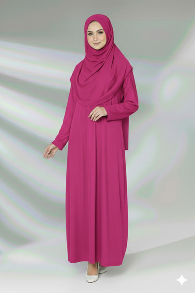 medipek One-Piece Prayer Dress with Neck