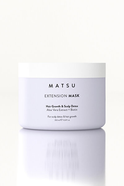 MATSU Extension At Kuyruğu & Kolajen Saç Derisi Güçlendirici Detoks Maskesi |...