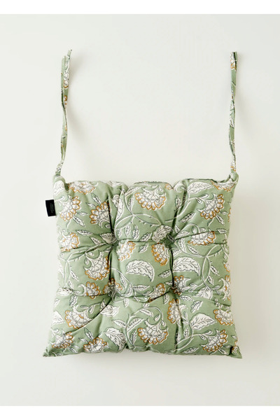 Bella Maison Indian Sandalye Minderi Yeşil (40x40 cm)