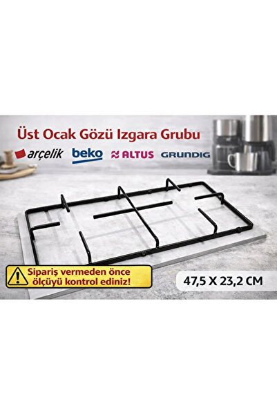Altus Set Üstü Ocak Izgara Teli - Siyah SS110241259 47,5 X 23,2 Cm - 1 (BİR) Ad