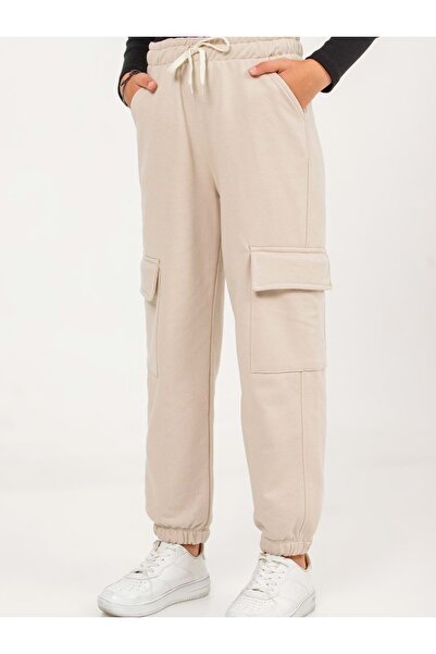 Hopi Kids Κορίτσια - Φούτερ με ελαστικά πόδια και τσέπη Cargo