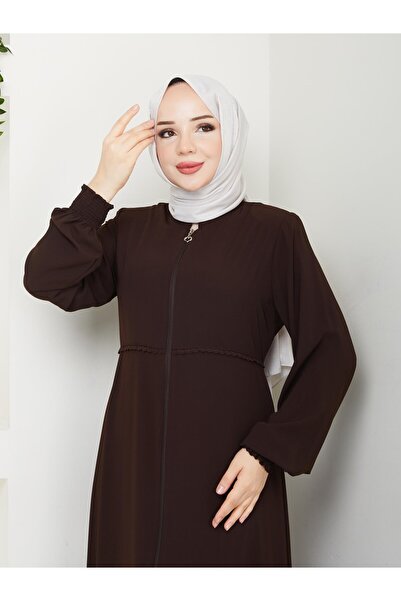 MODA فستان مطرز بوسط مولانا للحج والعمرة