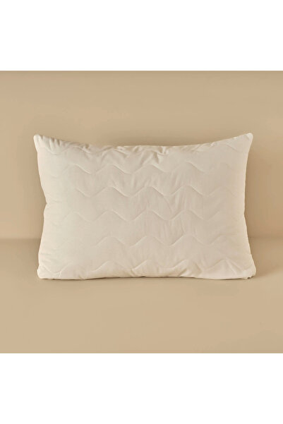 Bella Maison مرتبة وسادة مبطنة بالقطن باللون الأبيض (50x70 سم)