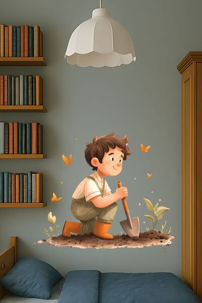 Aysha Tasarım Wall Sticker – Kindergarten Classroom Decoration with Little Fa...