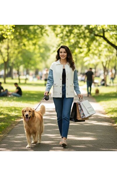 URUMDAY Women's Denim Sleeve Jacket