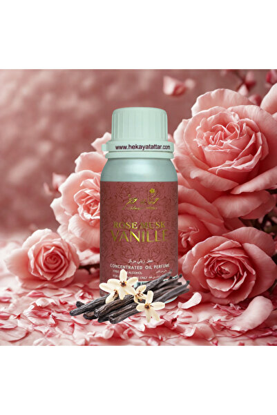 Hekayat Attar ROSE MUSK VANILLE 100ML CONCENTRATED PERFUME OIL