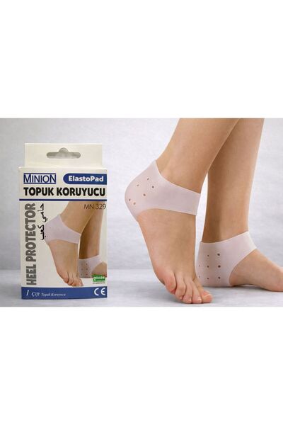 Minion Topuk Arkasi Koruyucu Ayakkabı Vurma Önleyici Topuk Çorabı
