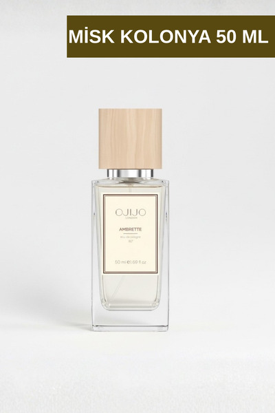 OJIJO LONDON Ambrette Kolonya 50 ml - 80° Edc