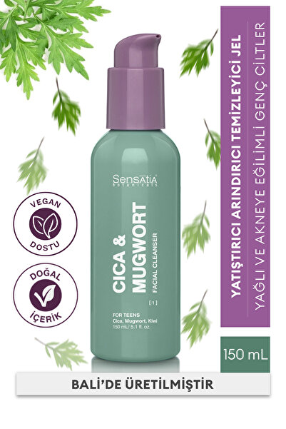 Sensatia Botanicals Yağlı ve Akne Eğilimli Genç Ciltler için Doğal Yüz Temizl...