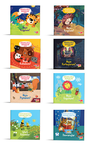 Dikkat Atölyesi Yayınları 2-6 Yaş Hikayelerle Duygular Serisi Ve Davranış Yön...