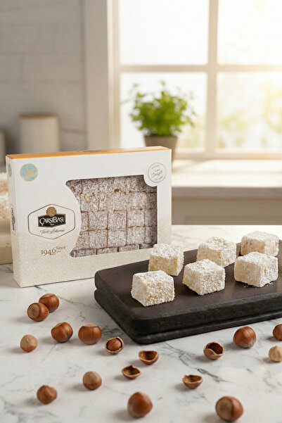 çarşıbaşı Glutensiz Hindistan Cevizli Fındıklı Lokum 900 Gram