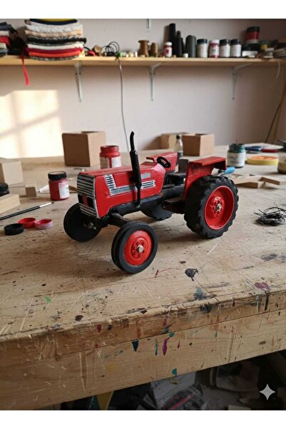 MSZ Ahşap traktor kumbara