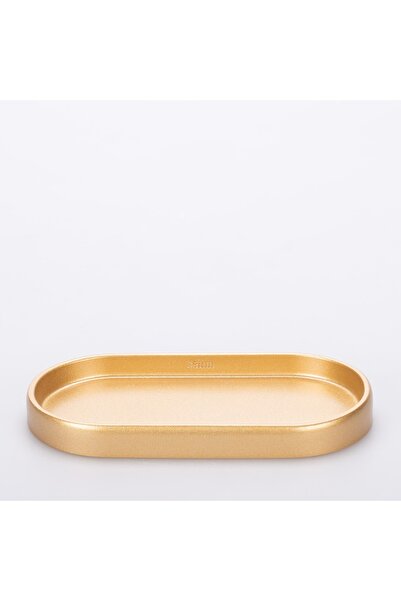 Selim Tiny Oval Tray Gold