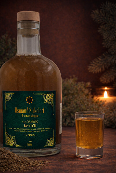 osmanlı sirkeleri OSM 099 KEKİK’Lİ (Elma, Kekik Kabak Çekirdeği Propolis Kişn...