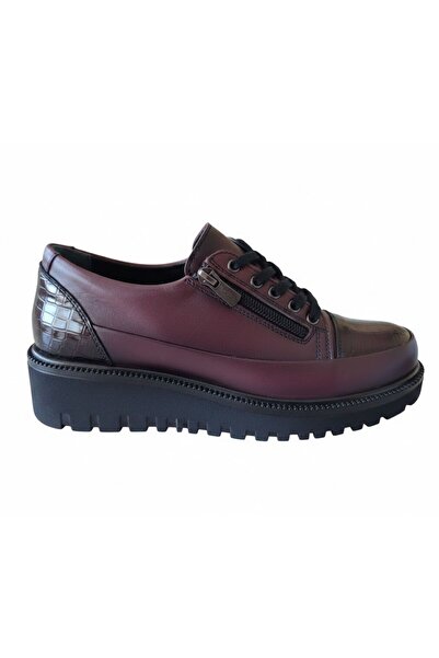 İLOLİCA Inside and Outside, Genuine Leather, Crocodile, Side Zipper, Orthoped...