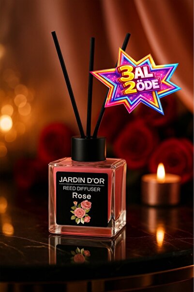 JARDIN D'OR PREMIUM Rose Reed Dıffuser 100 ml 8681529301384