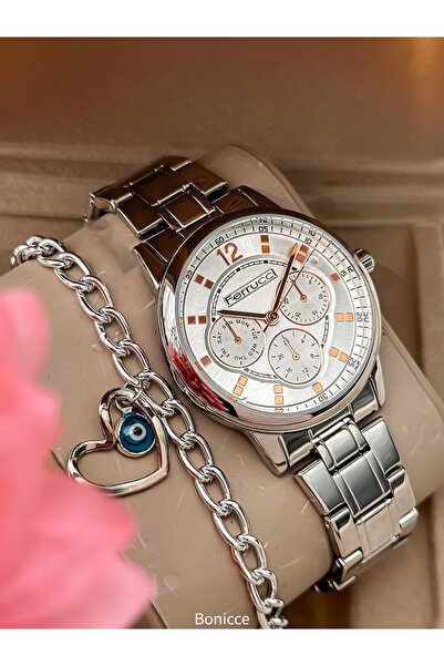 Ferrucci Yeni Özel Model Bayan Kol Saati+bileklik