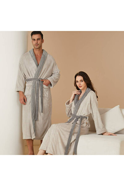 REEFI Classis bathrobe - Gray - 4/5XL