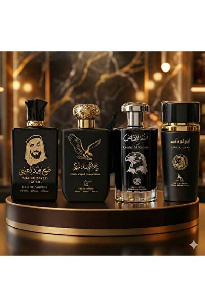 Arabic Set 4 Parfumuri Arabesti De Barbati 100ML - Sheikh Zayed+ Ghala Zayed ...