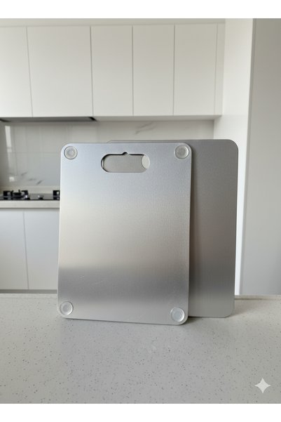 Dersel Dekor Inox 304 Quality Stainless Steel Cutting Board,Vegetable Cutting Board,Meat Cutting Board Camping