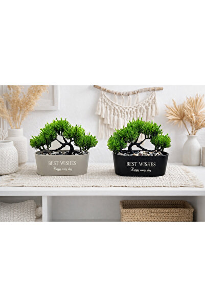 LinaLine 2-Piece Best Wıshes Artificial Tree