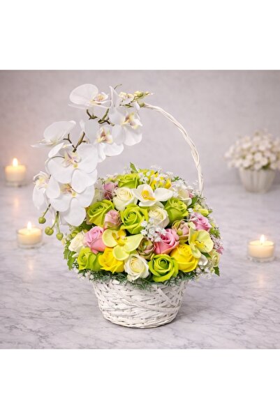 velve Cosulet Royal Orchid, cu trandafiri si orhidee de sapun, accesorizati c...