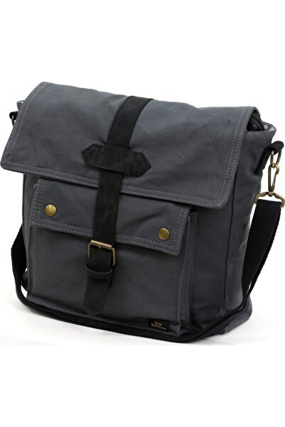 Old Cotton Cargo 7170 Branco Omuz Tablet Evrak Postacı Laptop Notebook Çantası