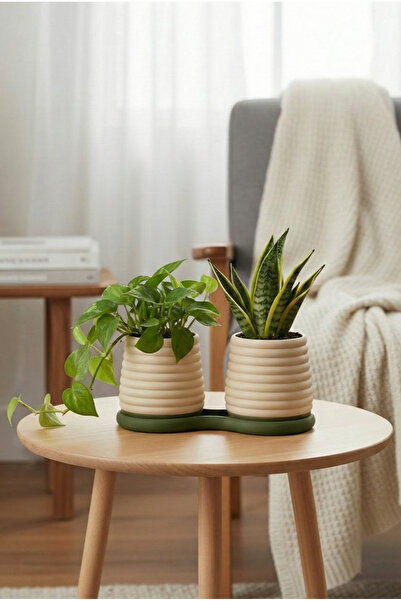Puffin Design Pair İkili Saksı