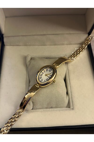Coliseum Oval Vintage Gold Kadın Kol Saati