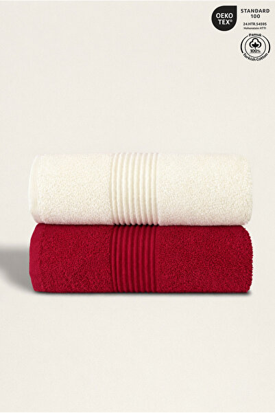 Ellaline Набір з 2 рушників 100% бавовна Сертифікований рушник для рук та обл...